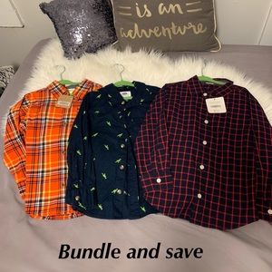 Shirts & Tops - Sold - Set of 3 Long sleeve shirts size 4T-5T Shirts & Tops - Sold - Set of 3 Long sleeve shirts size 4T-5T